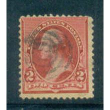 Used 220a 2c George Washington Barely Clears A14913