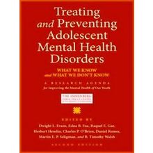 Adolescent Mental Health Initiative Treating And Preventing Adolescent Mental He