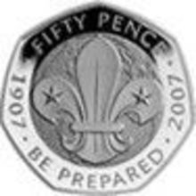 2007 Scouts 50p circulated