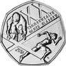 2014 Commonwealth Games 50p circulated