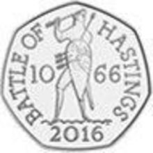 2016 Battle of Hastings 50p circulated