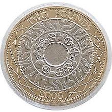 2006 Standing on Shoulders of Giants £2 Coin