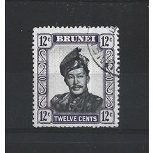 Brunei.SG107 12c Sultan Omar Ali Saifuddin.Fine Used.Aug25g