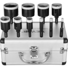 Diamond Core Drill Bit Set, 10 PCS 6/10/12/20/25/30/35/40/45/50mm Diamond Ho...