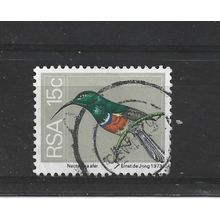 SouthAfrica.SG358 15c Greater Double-collared Sunbird.Fine Used.Sep25e