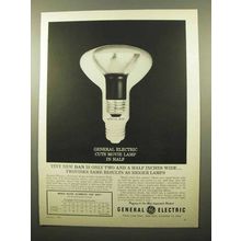 1961 General Electric DAN Movie Lamp Ad - Cuts in Half