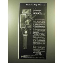 1961 Fujica Zoom 8 Movie Camera Ad - Big Difference