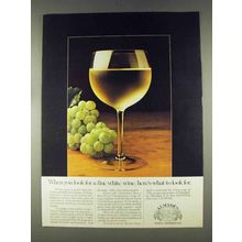 1978 Almaden Pinot Chardonnay Wine Ad - Look For