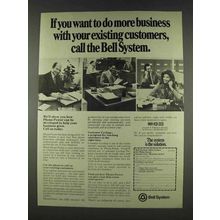 1978 Bell System Ad - Do More Business With Customers