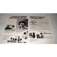 1978 Bell System Ad - Dow Corning's New Phone Operation
