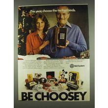 1978 Bell System Ad - Choose the Tie that Binds