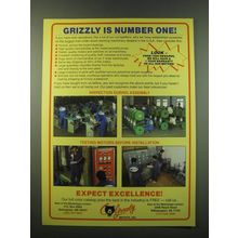 1988 Grizzly Wood-Working Machinery Ad - number one!