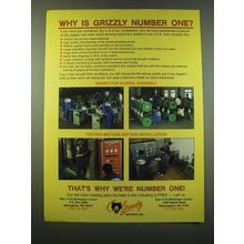 1988 Grizzly Wood-Working Machinery Ad - Why is Grizzly number one?