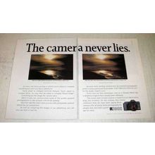 1988 Ricoh XR-M Camera Ad - The Camera Never Lies