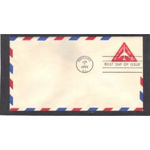 FDC UC37 8c Jet Plane (No Cachet-U/A) CV40903