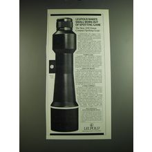 1987 Leupold 20x50mm Compact Spotting Scope Ad - Leupold makes small work out