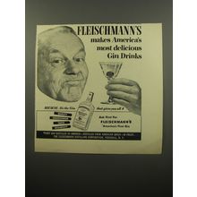 1950 Fleischmann's Gin Advertisement