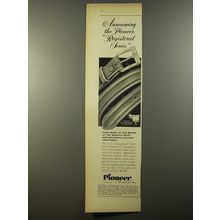 1954 Pioneer Belts Ad - Announcing the Pioneer Registered Series