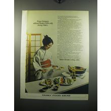 1972 Planters Oil Ad - Prawn Tempura without Planters Oil is shrimp fritters