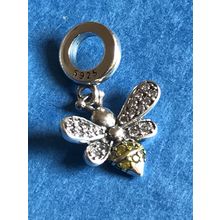 Genuine 925 Silver Bee Charm for Pandora bracelet comes in a cute velvet pouch F