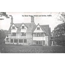 The Manor House, Kelsale-cum-Carlton : Pawsey printed postcard 1398