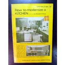 HOW TO MODERNIZE A KITCHEN Donald Brann book