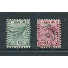 malaysia malaya selangor sg 49 sg 50 used sg 50