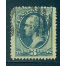 Used 184 3c George Washington Fine M00621