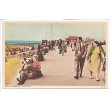 South Promenade Cleveleys Postcard Lancashire CL9
