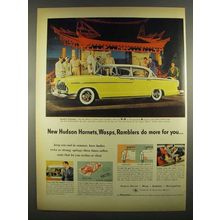 1955 Hudson Hornet Ad - John Forsythe, Eli Wallach