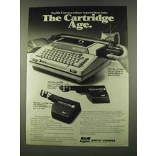 1974 SCM Smith-Corona Typewriters Ad - Cartridge Age