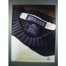 2003 Lands End Fashion Ad - Putting Customers First