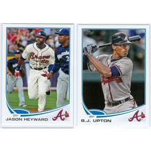 2013 Topps MINI Atlanta Braves team set- 20 cards