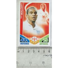 2010 Topps Match Attax World Cup Trading Card - England, Theo Walcott