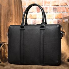 Sac à main pour ordinateur portable, étui de protection en cuir véritable