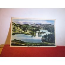 TARN HOWS & HELVELLYN, Cumbria used postcard by G P Abraham 1951 pm =
