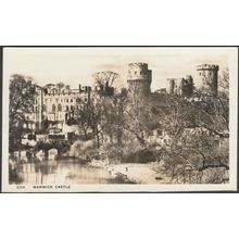 Warwick Castle, Warwickshire, c.1950s - Busst RP Postcard