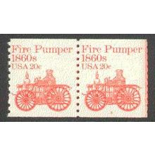 1908v 20c Fire Pumper Fine MNH Dry Gum CNP Right 5 V0625