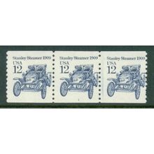 2132 12c Stanley Steamer Fine MNH Dry Gum PNC 1/3 W0373
