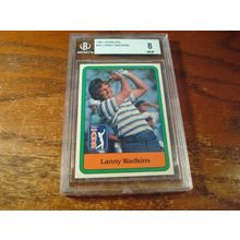 1981 Donruss, Graded Near Mint 8, LANNY WADKINS, PGA Tour