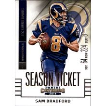 2014 Football Panini Contenders Sam Bradford