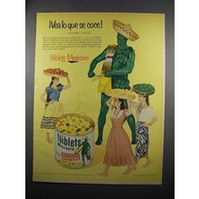 1953 Green Giant Niblets Mexicorn Ad - Lo Que Se Coce!