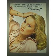 1978 Danecraft Tri-Tone Jewelry Ad - Harmony Symmetry