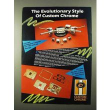 1987 Custom Chrome Parts and Accessories Ad - Style