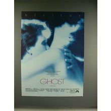 1990 Ghost Movie Ad - Patrick Swayze, Demi Moore