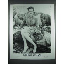 1990 Giorgio Armani Fashion Ad