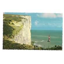 BEACHY HEAD FROM THE WEST, EASTBOURNE, SUSSEX unused vintage postcard =