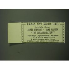 1949 The Stratton Story Movie Ad - Radio City Music Hall