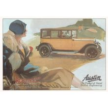 Austin Classic Car Rootes Ltd Advertising Postcard