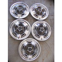 1967 PLYMOUTH VIP 14" HUBCAPS OEM (5) #2881772 1967 68 69 SPORT FURY